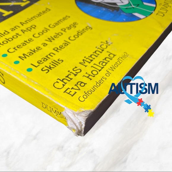 4/$12 💥 JavaScript for Kids for Dummies Coding Book (592) - Picture 7 of 8